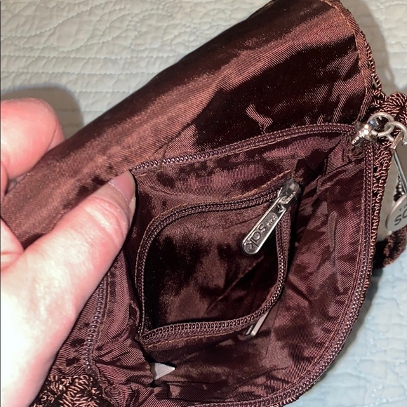 The Sak Brown Crochet Crossbody Bag - Picture 6 of 6